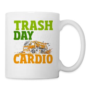 Garbage Day is my favorite day - Mug - white - Right