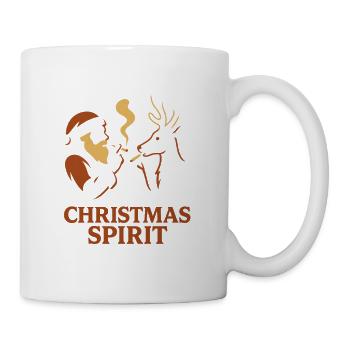 christmas spirit - Mug - white - Right