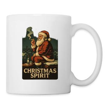 christmas spirit - Mug - white - Right