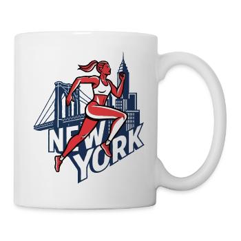 New York Runner Bold City - Mug - white - Right