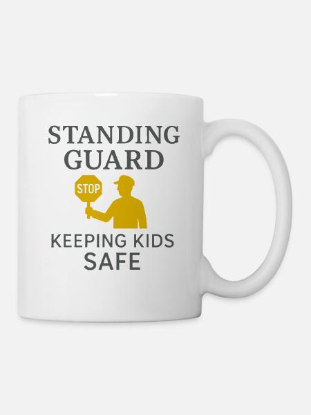 Sicherheitsteam Der Crossing Guard Gift - Tasse - Weiß