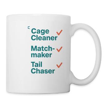 Adoptionstag-haustierrettungs-tierheim - Tasse - Weiß - Rechts