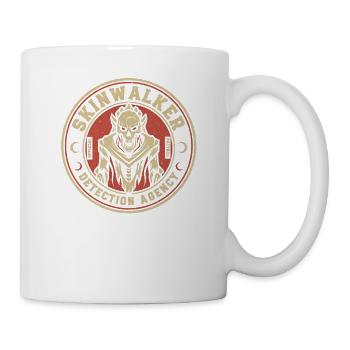 Agence de détection de Skinwalkers Cryptid Skinwalker - Mug blanc - blanc - Droite