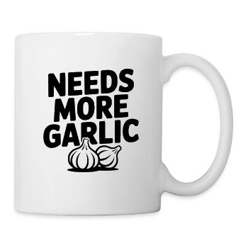 Needs More Garlic - Mug - white - Right