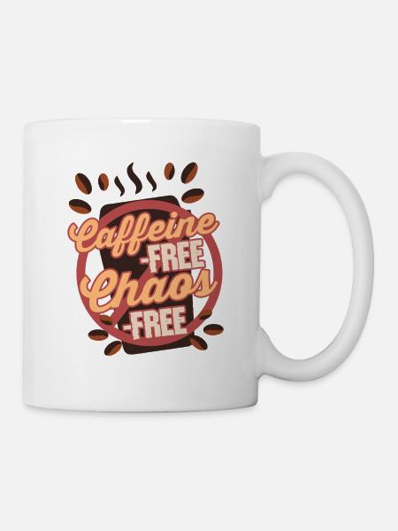 Kaffeeentzug Koffeinfrei Ex-Kaffeetrinker - Tasse - Weiß