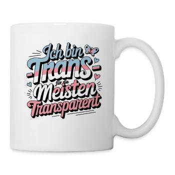I'm trans transparent to most - Mug - white - Right