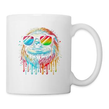 Sloth Sloth Art Lazy Sloth Fan - Mug - white - Right