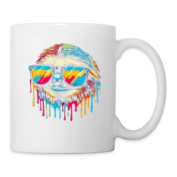 Sloth Sloth Art Lazy Sloth Fan - Mug - white - Right