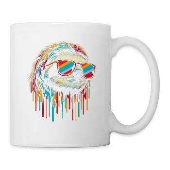 Sloth Sloth Art Lazy Sloth Fan - Mug - white - Right