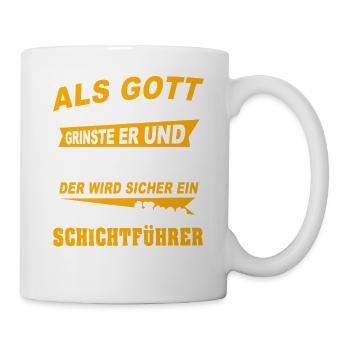 Dictons du chef d’équipe - Mug blanc - blanc - Droite