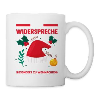 Weihnachtsmann Weihnachtszeit Weihnachts - Tasse - Weiß - Rechts