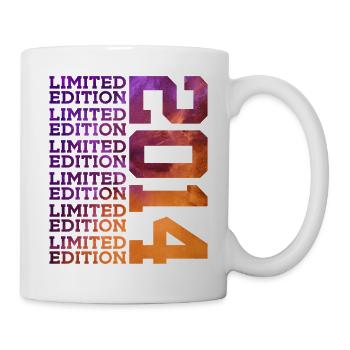 12 ANS ÉDITION LIMITÉE 2014 12E ANNIVERSAIRE - Mug blanc - blanc - Droite