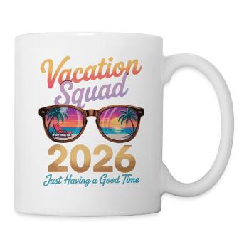 Vacances de l’équipe de vacances 2026 - Mug blanc - blanc - Droite