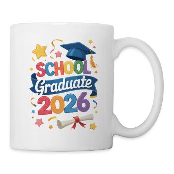 Citation du diplômé 2026 - Mug blanc - blanc - Droite