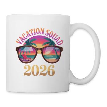 Vacances de l’équipe de vacances 2026 - Mug blanc - blanc - Droite