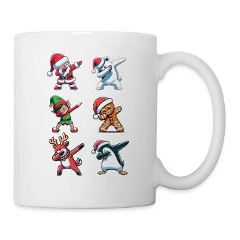 Dabbing Christmas Figurines Dab Christmas - Mug - white - Right