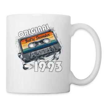 Cassette du 33e anniversaire Volume décembre 1993 - Mug blanc - blanc - Droite