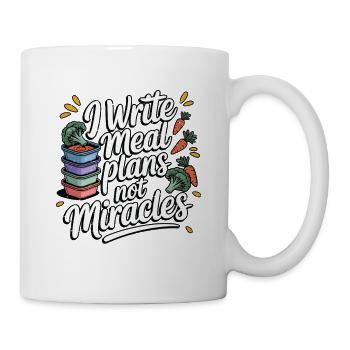Nutritionist I Write Meal Plans Nutritional Coach - Mug - white - Right