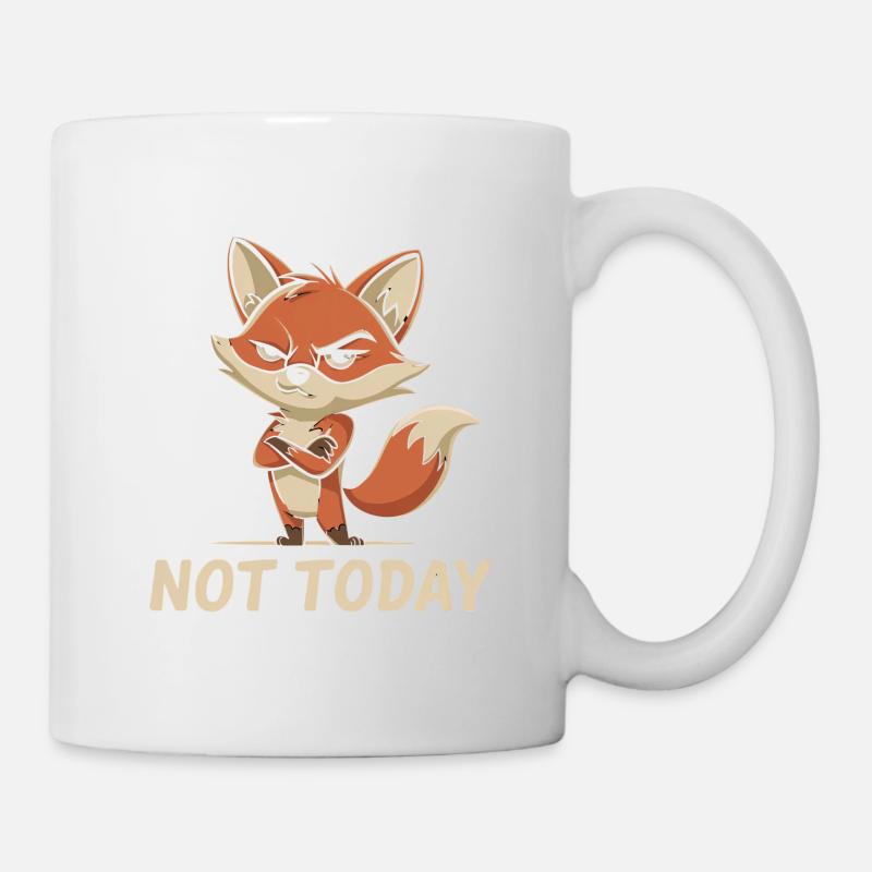Fuchs Humor - Tasse - Weiß