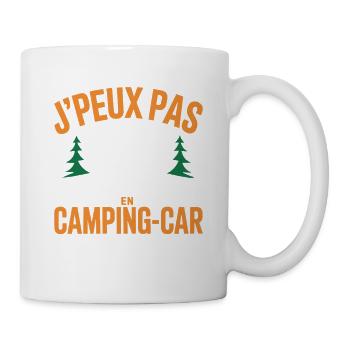J’me Barre en Camping-Car Humour Campeur - Mug blanc - blanc - Droite