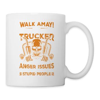 Truck Driver - Mug - white - Right