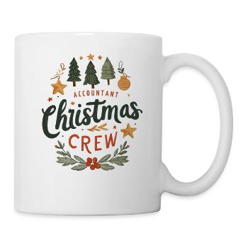 Buchhalter Weihnachtsmannschaft Tee - Tasse - Weiß - Rechts