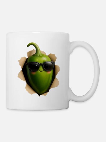 Jalapeno - Tasse - Weiß