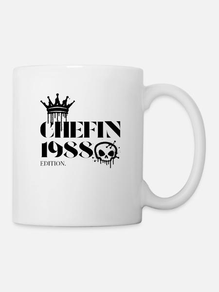 Chefin Edition 1988 – Power woman 37 years old - Mug - white