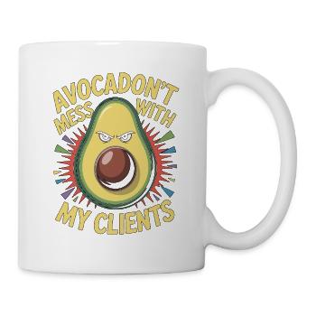 Nutritionist Avocadon't Mess With My Dietitian - Mug - white - Right