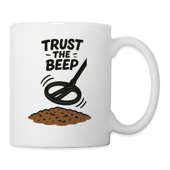 Vertraue dem Design von Beep Treasure Hunt - Tasse - Weiß - Rechts