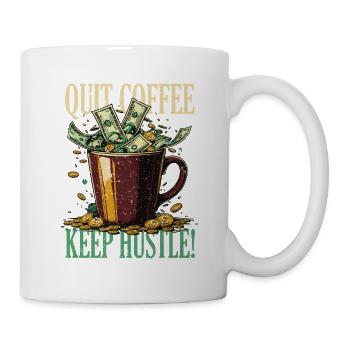 Kaffeeentzug Koffeinfrei Ex-Kaffeetrinker - Tasse - Weiß - Rechts