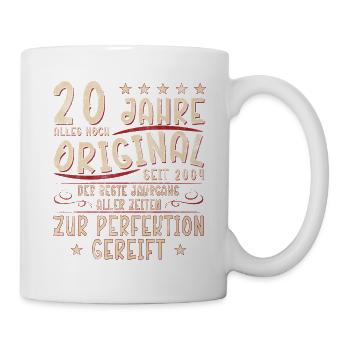 20 ans de l’original depuis 2004 - Mug blanc - blanc - Droite