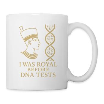 Pharaoh Archaeology in Ancient Egypt - Mug - white - Right
