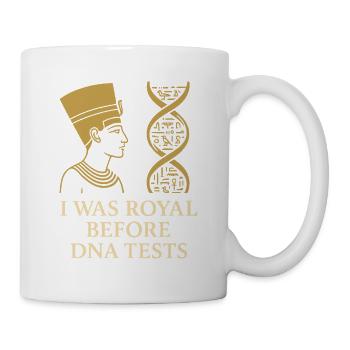 Pharaoh Archaeology in Ancient Egypt - Mug - white - Right