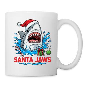 Shark Christmas - Mug - white - Right