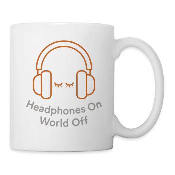 Introverted training, Calm - Mug - white - Right