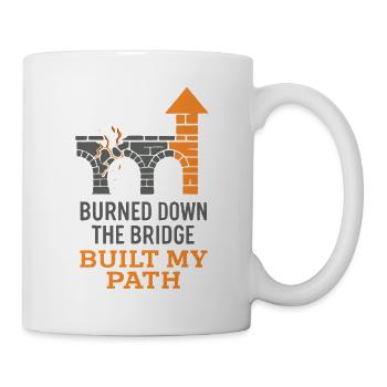 Startup Founder Survivor Burnout Recover - Mug - white - Right