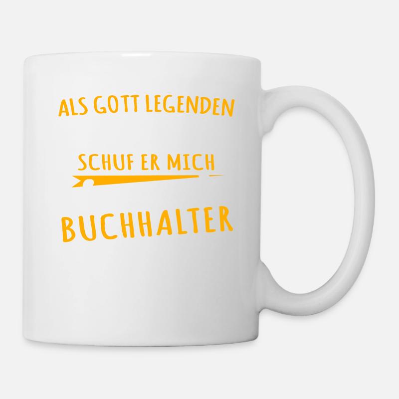 Buchhalter - Tasse - Weiß