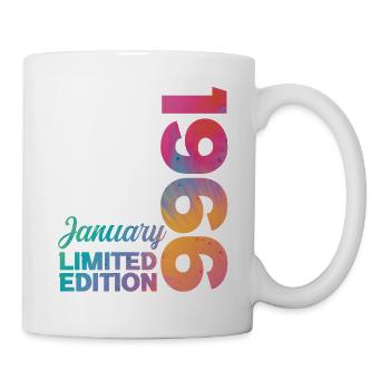 Birthday January 1966 Born in January Gift - Mug - white - Right