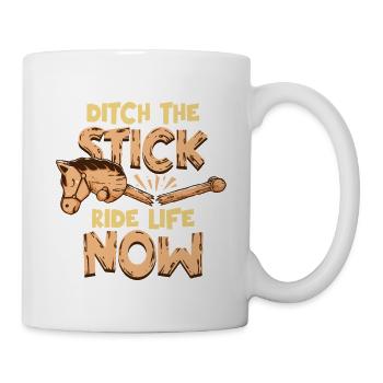 Anti Hobby Horsing - Mug - white - Right