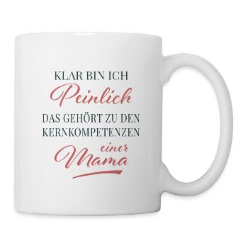 Core Competence: Embarrassing Mom - Mug - white - Right