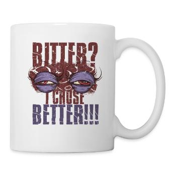 Kaffeeentzug Koffeinfrei Ex-Kaffeetrinker - Tasse - Weiß - Rechts