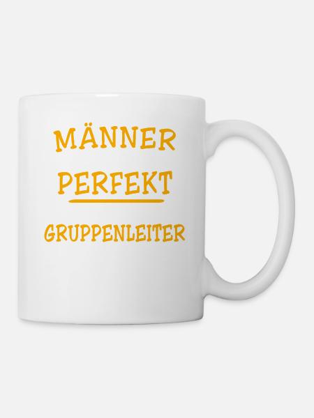Gruppenleiter Sprüche - Tasse - Weiß