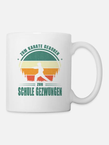 Karate Training Geschenke Karatetraining - Tasse - Weiß
