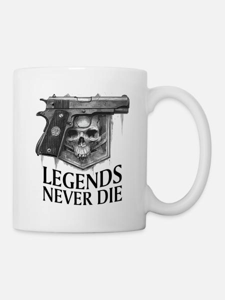Legends Never Die - 1911 - Tasse - Weiß