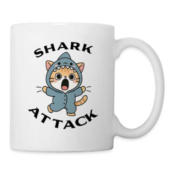 Shark Attack - Mug - white - Right