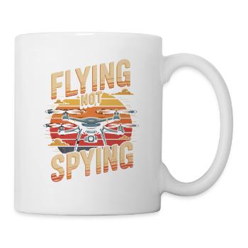 Drones Fly Don't Spy Fly - Mug - white - Right