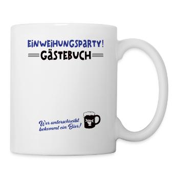Inauguration de la maison Maison Maison Emménagement de l’appartement Cérémonie de clôture - Mug blanc - blanc - Droite