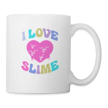 Slime Schleim Schleimig - Tasse - Weiß - Rechts