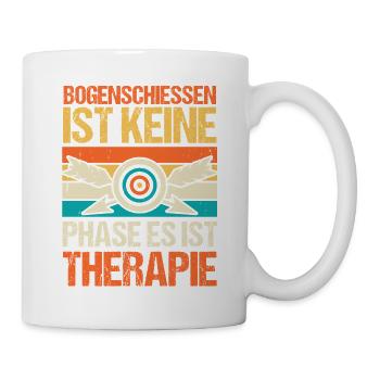 Tir à l’arc Tir à l’arc Tir à l’arc - Mug blanc - blanc - Droite